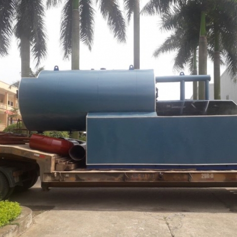 Nồi hơi đốt than dạng tổ hợp